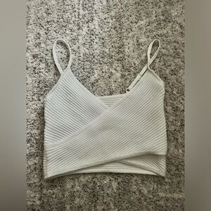 Aerie Wrap Front Tank Top